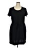 32 Degrees 100% Polyester Solid Black Casual Dress Size XL - photo 1