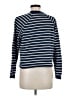 Lululemon Athletica Stripes Blue Turtleneck Sweater Size 8 - photo 2