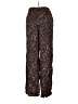 Topshop 100% Viscose Animal Print Brown Casual Pants Size 2 - photo 2