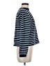 Lululemon Athletica Stripes Blue Turtleneck Sweater Size 8 - photo 4