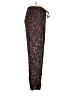 Topshop 100% Viscose Animal Print Brown Casual Pants Size 2 - photo 4