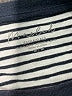 Marled Essentials Stripes Ivory Short Sleeve Turtleneck Size M - photo 7