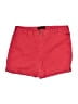 Larry Levine Solid Red Shorts Size 14 - photo 1