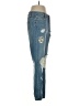 Refuge 100% Cotton Hearts Blue Jeans Size 0 - photo 4