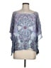 PrAna Blue Short Sleeve Top Size M - photo 1