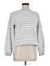 Lululemon Athletica Stripes Silver Sweatshirt Size 8 - photo 1