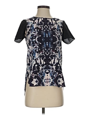 Rebecca Taylor Short Sleeve Blouse (view 1)