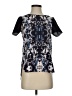 Rebecca Taylor Blue Short Sleeve Blouse Size 0 - photo 1