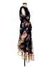Roz & Ali 100% Polyester Floral Blue Casual Dress Size 16 - photo 4