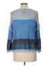 St. John Color Block Blue Pullover Sweater Size L - photo 2