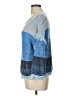 St. John Color Block Blue Pullover Sweater Size L - photo 5