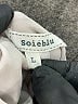 Soieblu 100% Polyester Metallic Silver Cocktail Dress Size L - photo 4