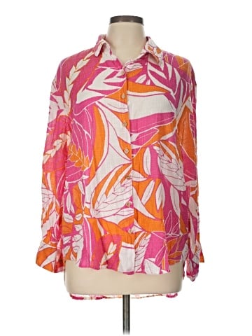 Blue Island 3/4 Sleeve Blouse (view 1)