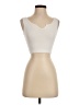 Active Basic Ivory Sleeveless T-Shirt Size S - photo 1