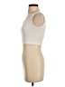 Active Basic Ivory Sleeveless T-Shirt Size S - photo 5