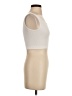 Active Basic Ivory Sleeveless T-Shirt Size S - photo 4