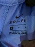 Nike 100% Polyester Color Block Blue Athletic Shorts Size S (kids) - photo 3