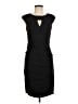 Nicole Miller Collection Solid Black Cocktail Dress Size 6 - photo 1