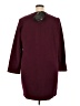 IMAN Burgundy Coat Size 2X - photo 2