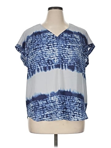 Simply Vera Vera Wang Short Sleeve Blouse (view 1)