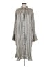 H&M Stripes Gray Casual Dress Size M - photo 1