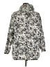 Columbia Print Silver Black Windbreaker Size 2X - photo 2