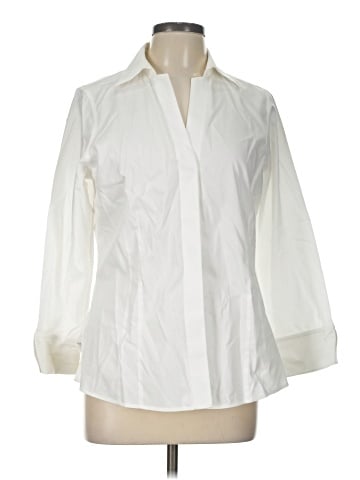 Foxcroft 3/4 Sleeve Blouse (view 1)