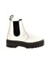 Dr. Martens White Ankle Boots Size 6 - photo 1