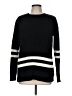 Forever 21 Stripes Black Pullover Sweater Size M - photo 1