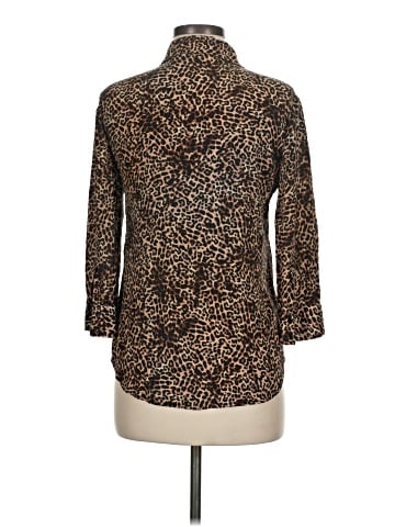 Anine Bing 3/4 Sleeve Button-Down Shirt (view 2)