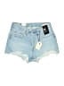 Levi's 100% Cotton Blue Denim Shorts Size 28 waist - photo 1