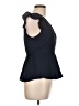 Monteau Black Sleeveless Blouse Size L - photo 4