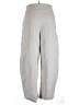 Zara Solid Ivory Casual Pants Size XL - photo 2
