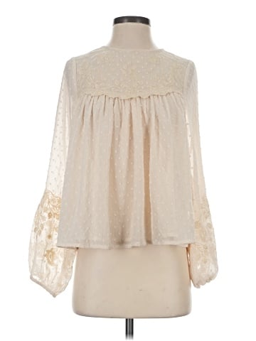 Miss Me 3/4 Sleeve Blouse (view 1)