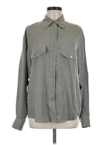 Classiques Entier Long Sleeve Button-Down Shirt (view 1)