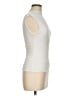 White Fox Ivory Sleeveless T-Shirt Size M - photo 4