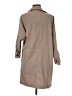 Max Studio Solid Tan Trenchcoat Size M (estimated) - photo 2