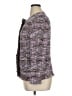 St. John Tweed Purple Cardigan Size 14 - photo 5