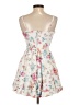 Francesca's Floral White Cocktail Dress Size S - photo 2
