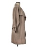 Max Studio Solid Tan Trenchcoat Size M (estimated) - photo 4
