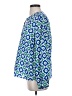 Boden 100% Linen Blue 3/4 Sleeve Blouse Size 4 - photo 5