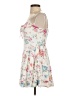 Francesca's Floral White Cocktail Dress Size S - photo 5