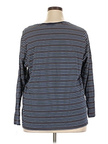 Lands' End 3/4 Sleeve T-Shirt (view 2)
