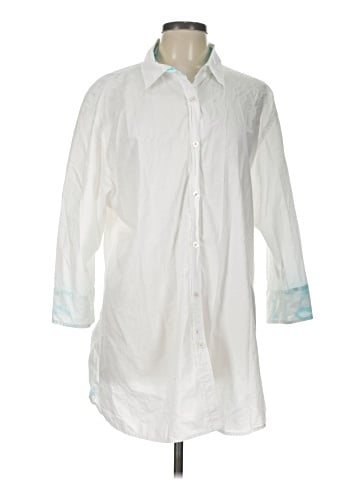 Lilly Pulitzer 3/4 Sleeve Button-Down Shirt (view 1)