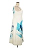 Halston Graphic Ivory Cocktail Dress Size 14 - photo 4