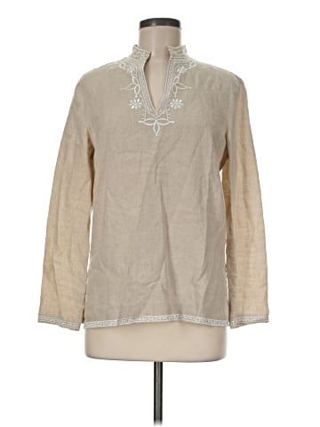 Charter Club Long Sleeve Blouse (view 1)