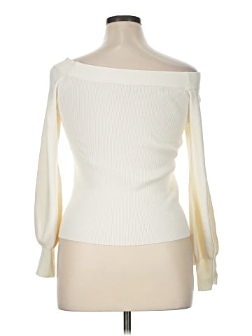 Eva Mendes by New York & Company 3/4 Sleeve T-Shirt (view 2)