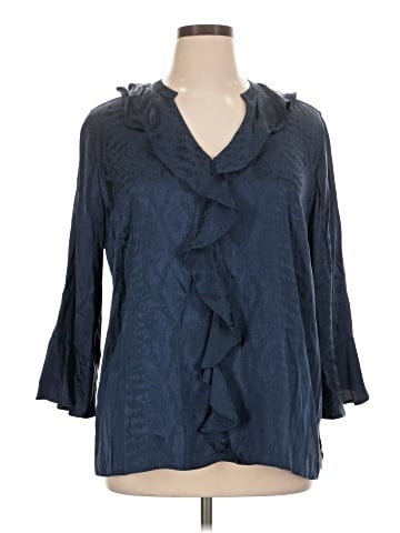 Investments 3/4 Sleeve Blouse (view 1)