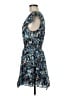 Ramy Brook Floral Blue Cocktail Dress Size M - photo 5