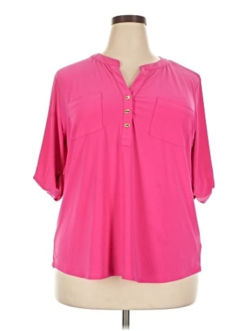 Anne Klein 3/4 Sleeve Blouse (view 1)